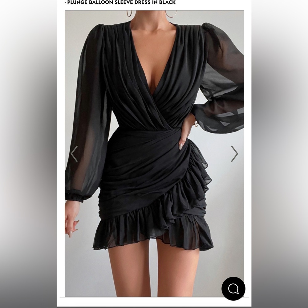 Showpo black dress
